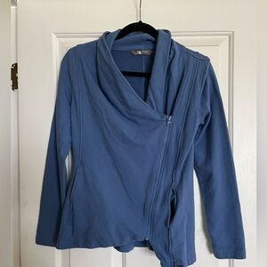 The north face women’s purple sweatshirt